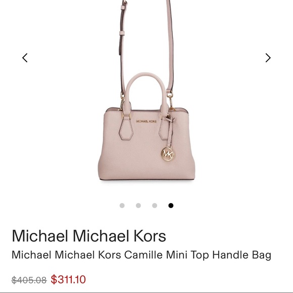 Michael Michael Kors Camille Mini Top Handle Bag - Picture 1 of 6